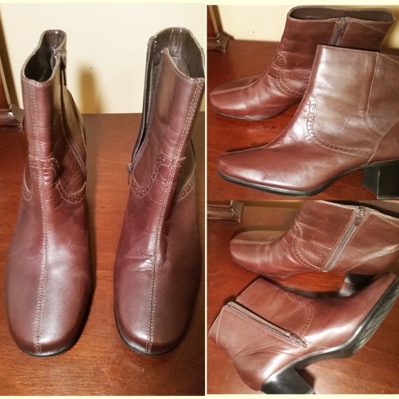 clarks tri poppy ankle boots